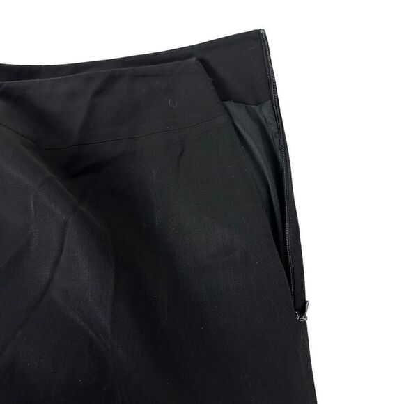 Banana Republic Camden Black side zip trousers size 6 - Picture 5 of 6